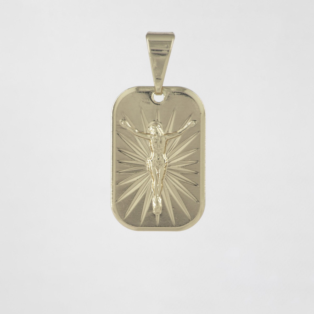 DIJE PLACA CRISTO SOL