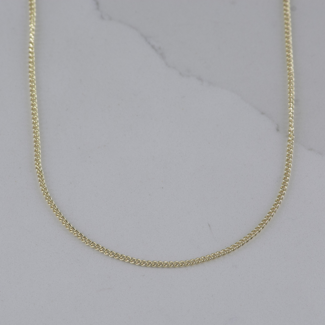 CADENA CUBANITA 1MM-45CM