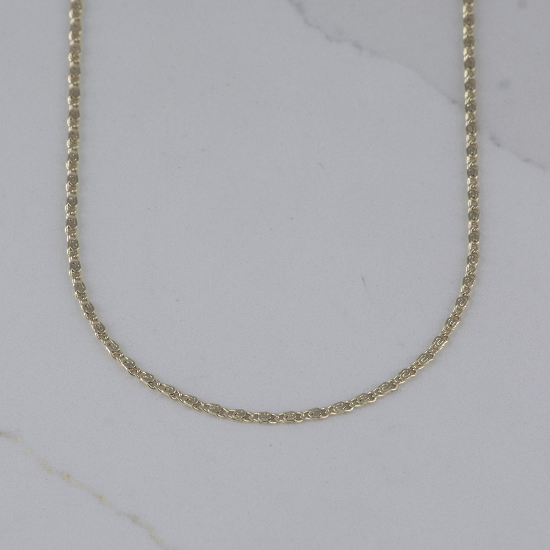 CADENA CARACOL 1.5MM-50CM