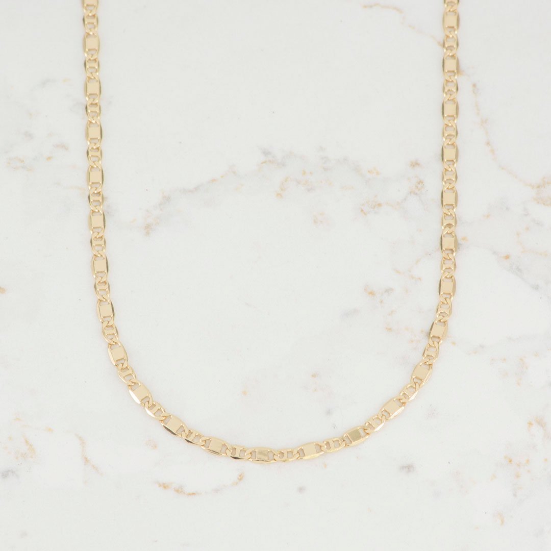 CADENA ESCALERA PLANA X ESCALERA 2.5MM-45CM