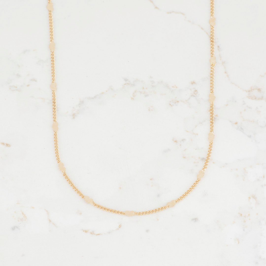 CADENA CUBANA CORAZON 2MM-50CM