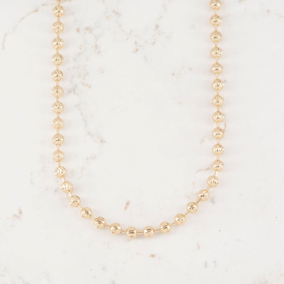 CADENA MILITAR DIAMANTADA 4MM-60CM