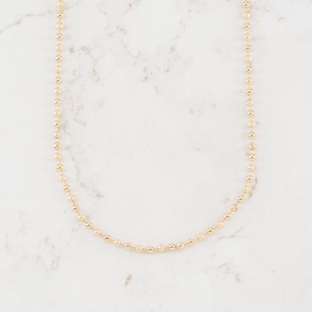 CADENA MILITAR DIAMANTADA X LISA 2MM-60CM