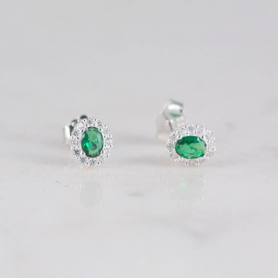 TOPO OVALO CIRCONES CRISTAL