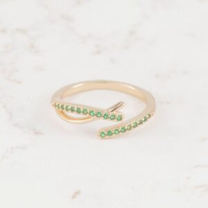 ANILLO RAMA ESMERALDA