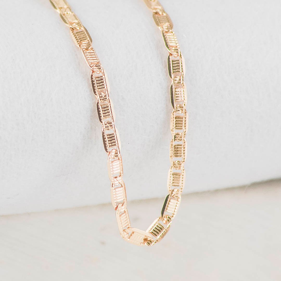 CADENA ESCALERA TALLADA 2.5MM-60CM