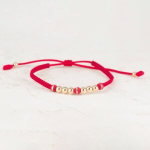 PULSERA TEJIDA 3 NEO6 ARGOLLA X 6MM LISO