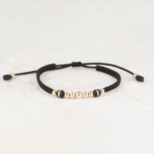 PULSERA TEJIDA 5MM FRANCÉS X LISO